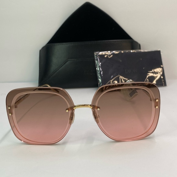 💯- New Authentic DIOR ULTRADIOR SU OVERSIZED SQUARE SUNGLASSES IN PINK - Picture 5 of 16